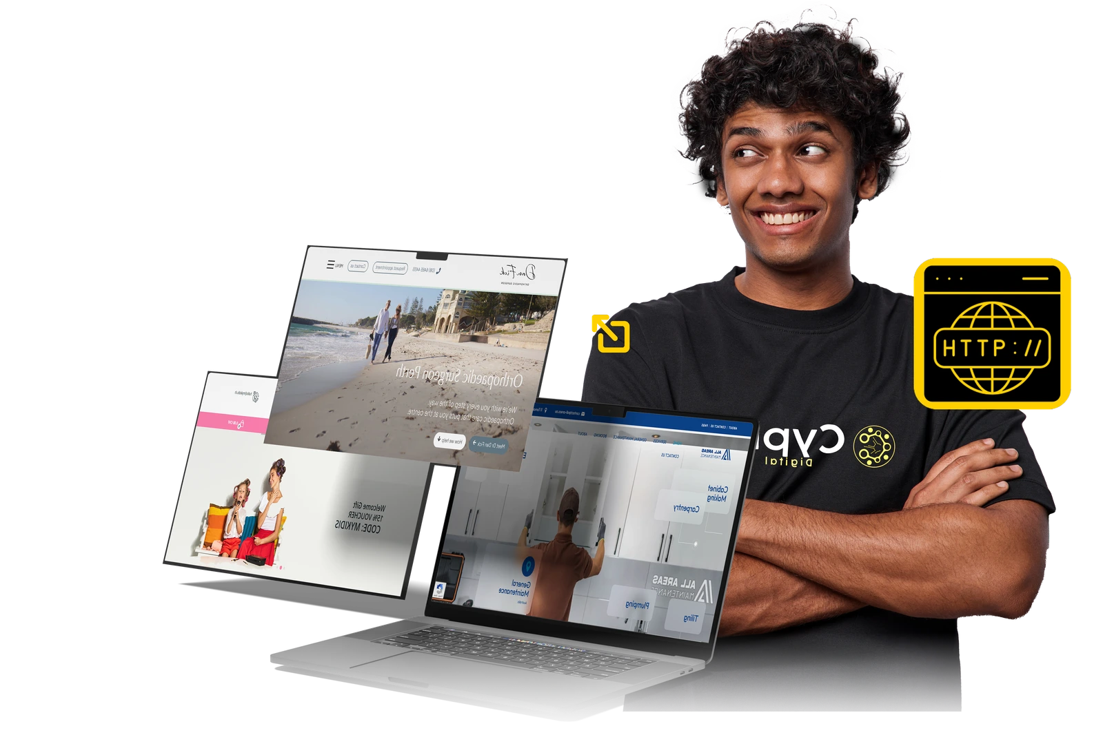 Small business web design perth