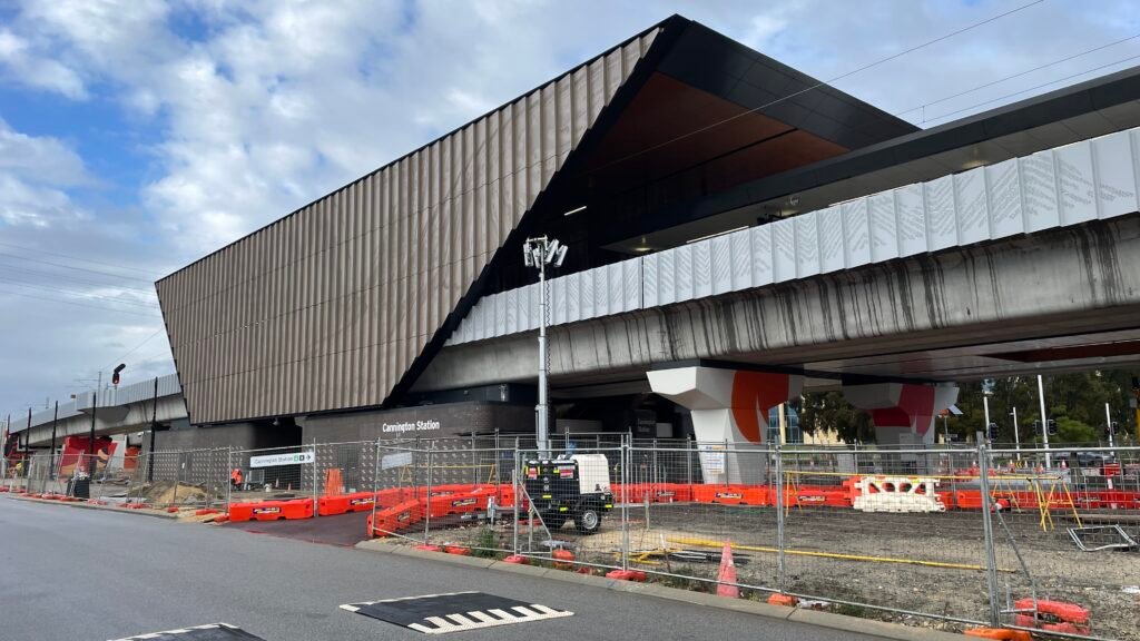 Cannington Railway Station Exterior